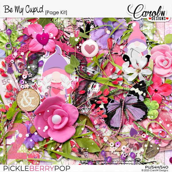 Be My Cupid-Page Kit