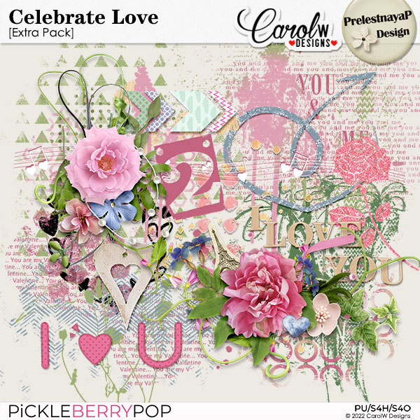 Celebrate Love Extra pack by PrelestnayaP Design and CarolW Designs