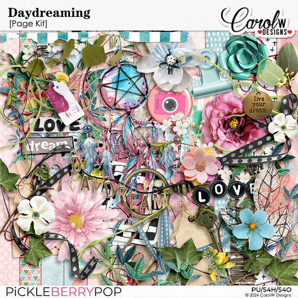 Daydreaming-Page Kit