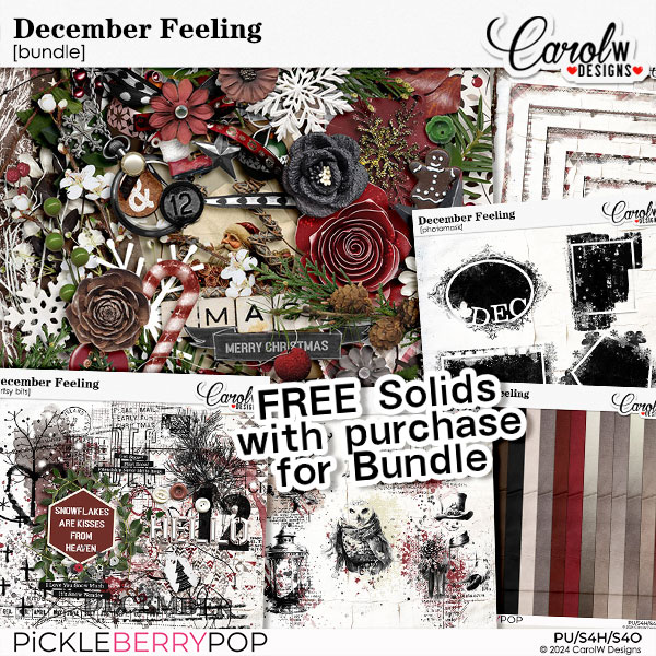 December Feeling-Bundle+Free Solids