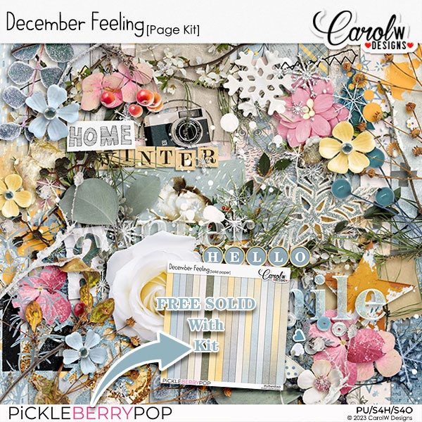 December Feeling-Page Kit+FWP