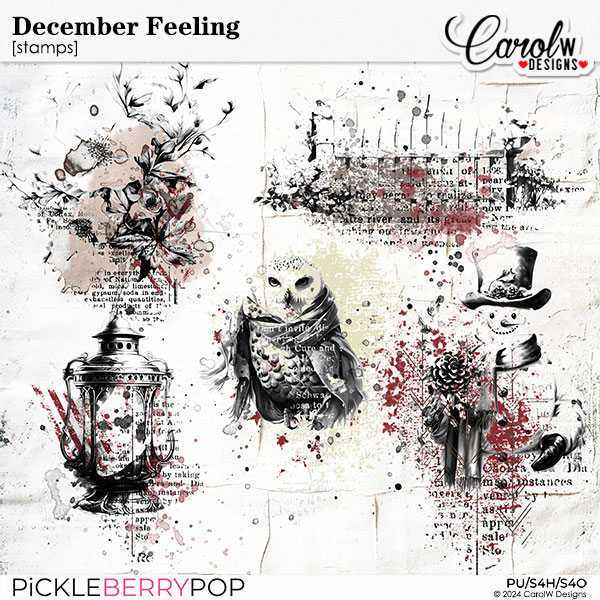 December Feeling-Stamps