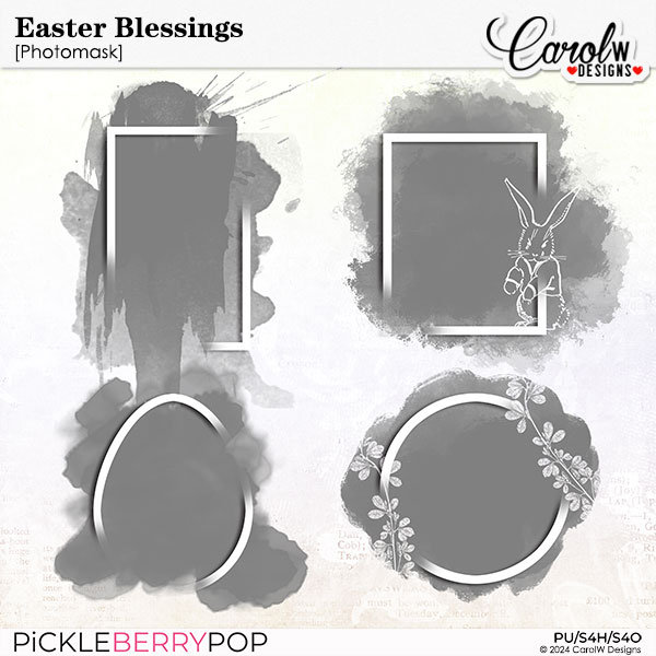 Easter Blessings-Photomask