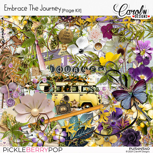 Embrace the Journey-Page Kit