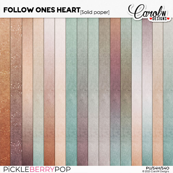 Follow Ones Heart-Solid paper