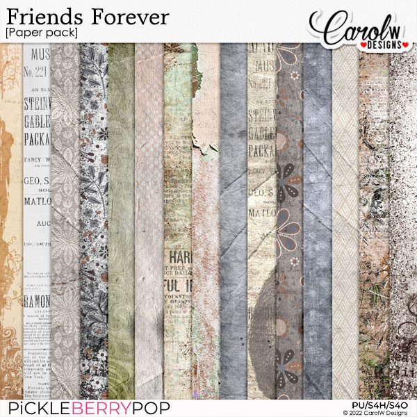 Friends Forever-Paper Pack