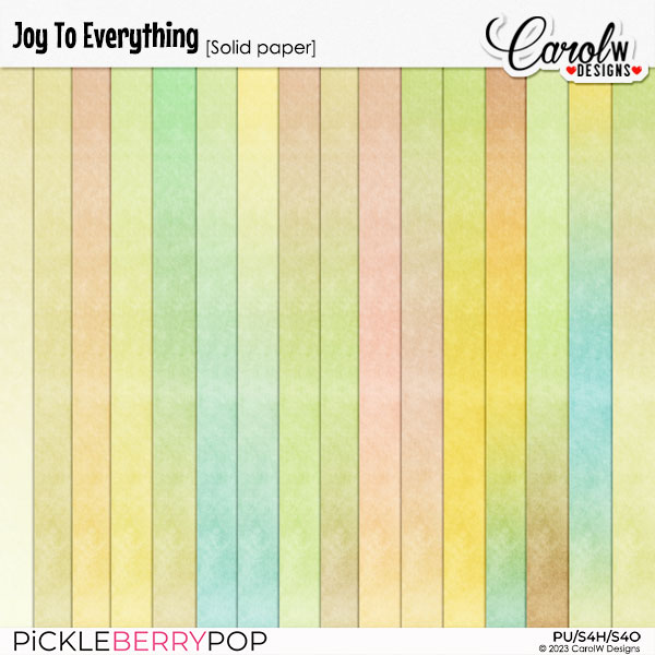 Joy To Everything-Solid paper