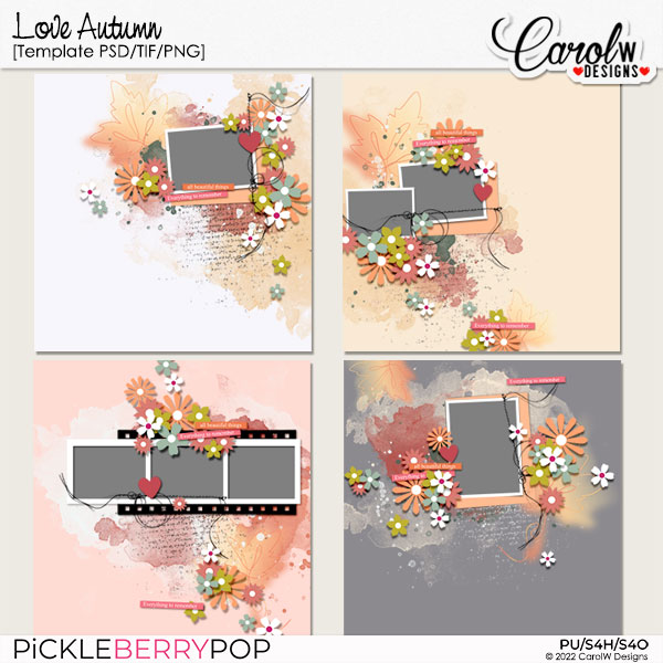 Love Autumn-Templates