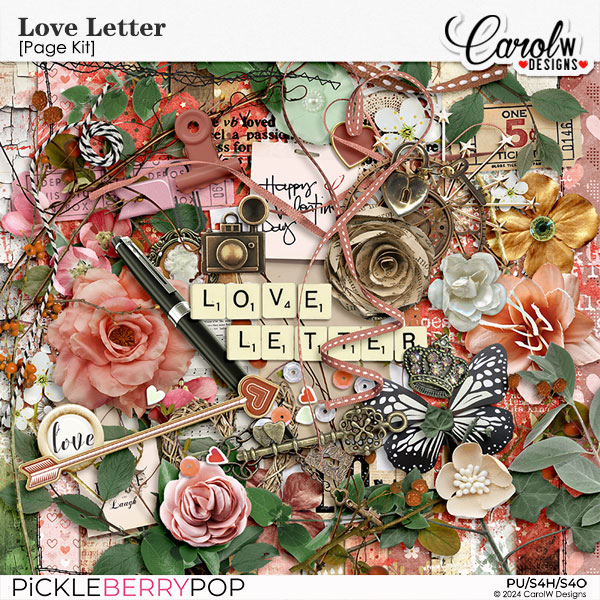 Love Letter-Page Kit