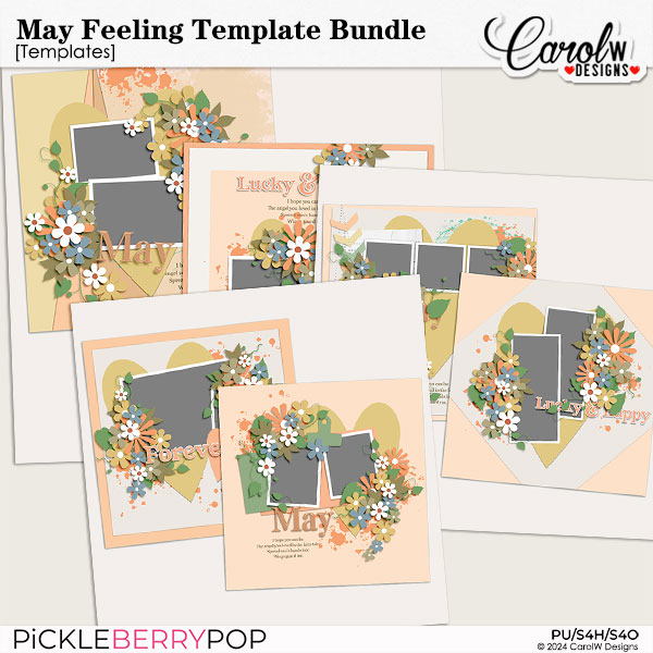 May Feeling-Template Bundle