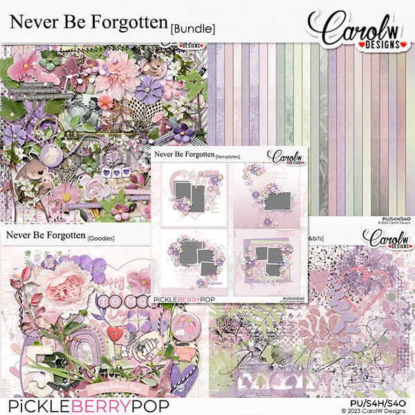 Never Be Forgotten-Bundle