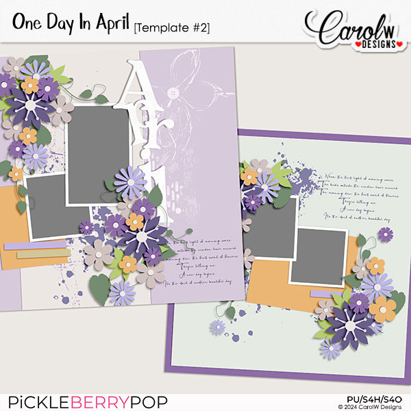 One Day In April-Template Vol2