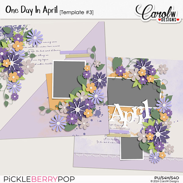 One Day In April-Template Vol3