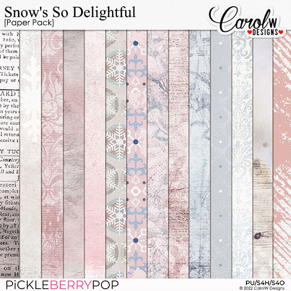 Snow's So Delightful-Paper Pack