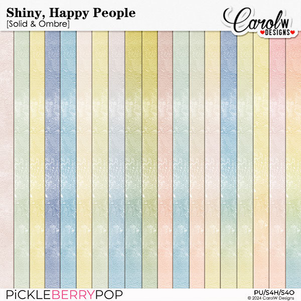 Shiny, Happy People-Solid & Ombre