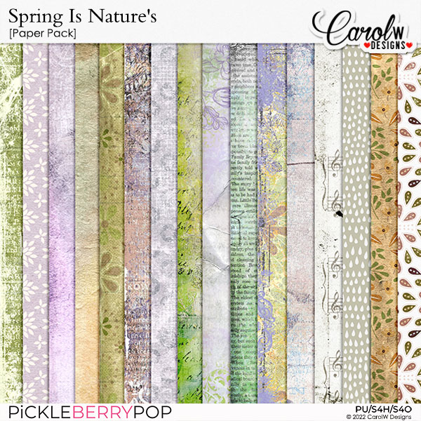 Spring Is Nature's-Paper Pack