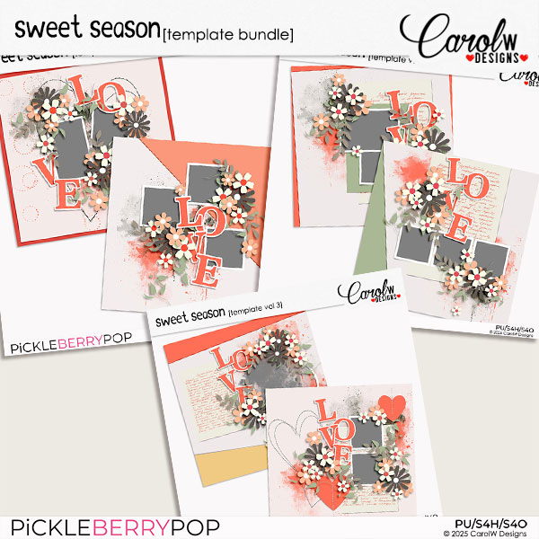 Sweet Season-Template Bundle