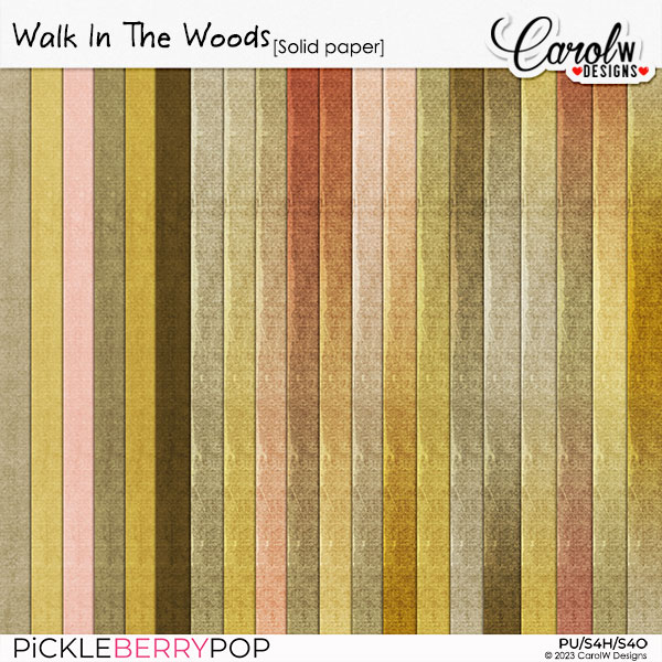 Walk In The Woods-Solid paper