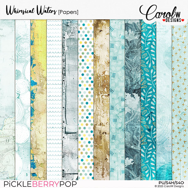 Whimsical Waters-Papers