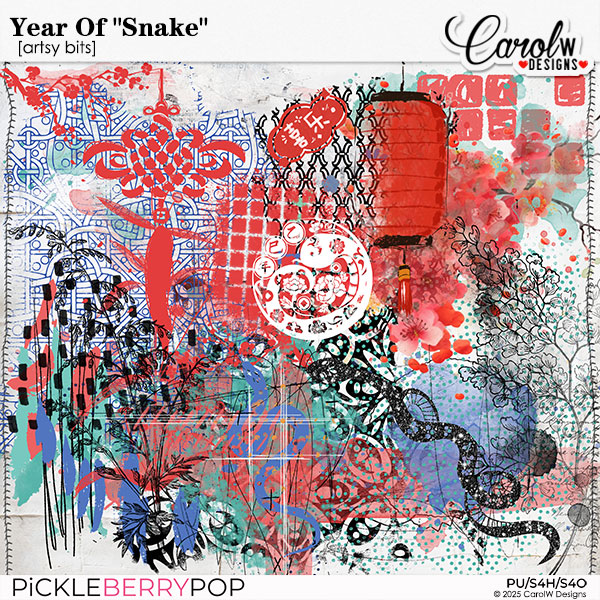 Year Of "Snake"-Artsy bits