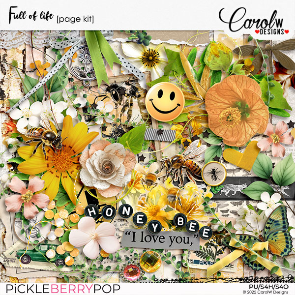 Full of life-Page Kit