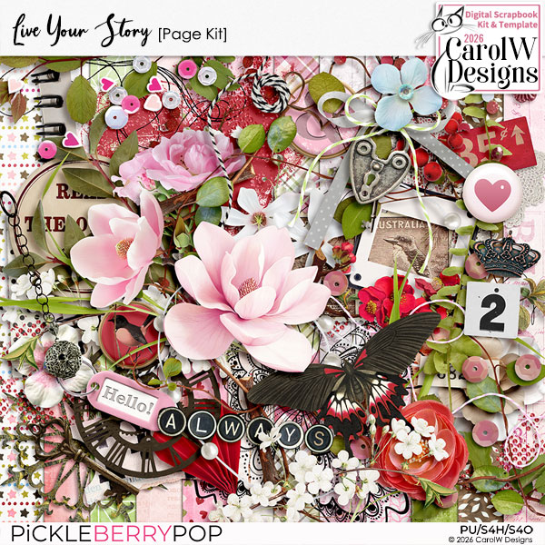 Live Your Story Page Kit