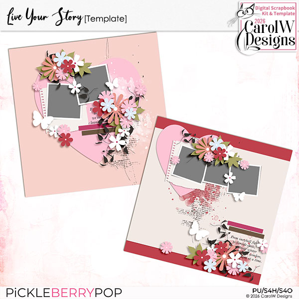 Live Your Story Template