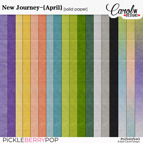 New Journey-{April}-Solid papers