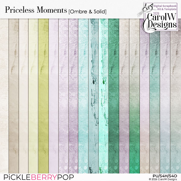 Priceless Moments Ombre & Solid