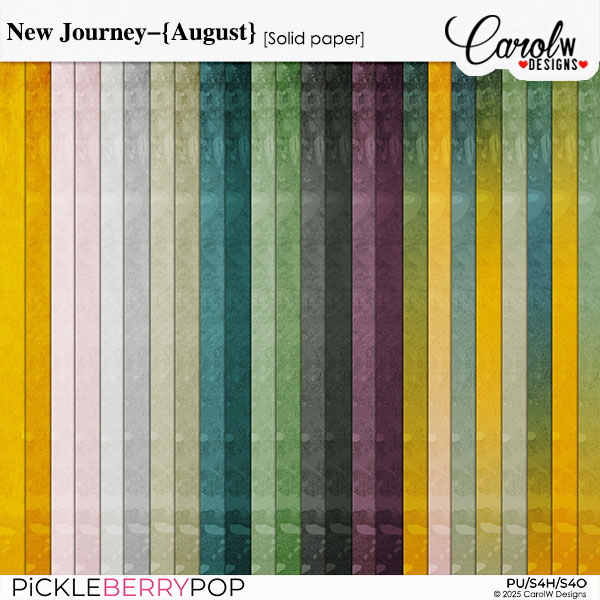 New Journey-{August}-Solid papers