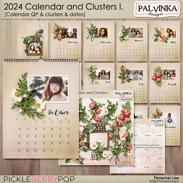 2024 - Calendar and Clusters I.