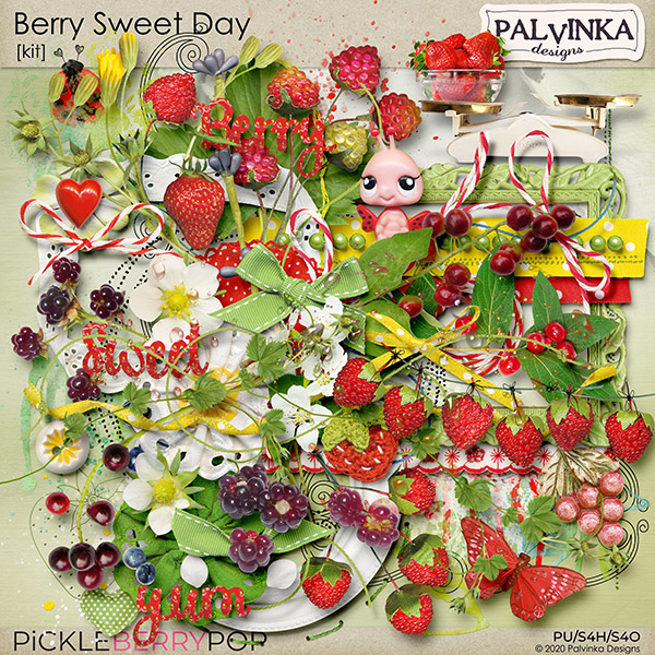 Berry Sweet Day Kit and Alpha