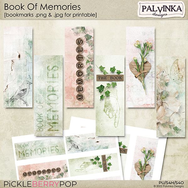 Book Of Memories Bookmarks