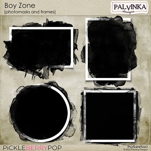 Boy Zone Photomasks and Frames