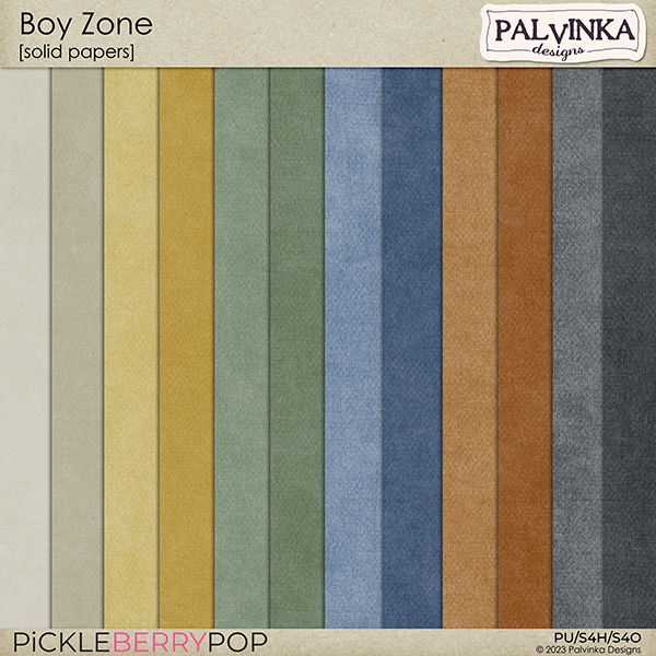 Boy Zone Solid Papers