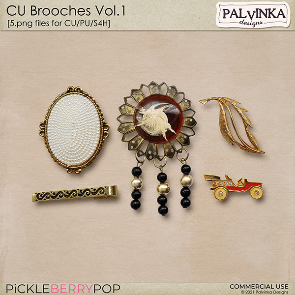 CU Brooches Vol.1