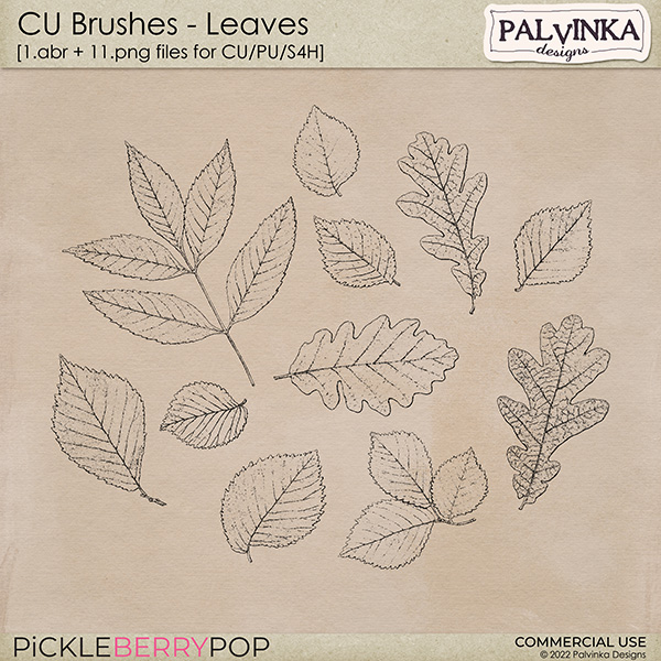 CU Brushes - Leaves