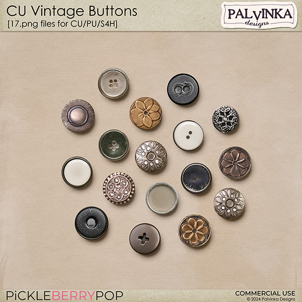 CU Vintage Buttons