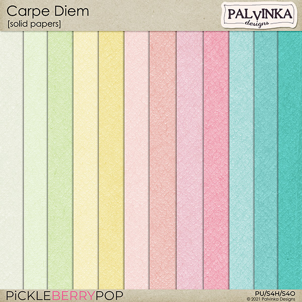 Carpe Diem Solid Papers