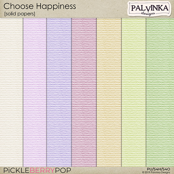 Choose Happiness Solid Papers