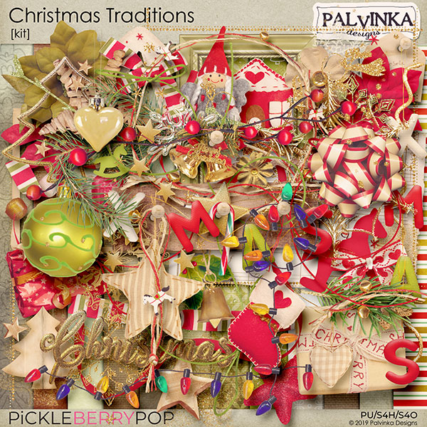 Christmas Traditions Kit and Alpha