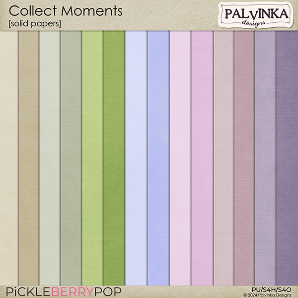 Collect Moments Solid Papers