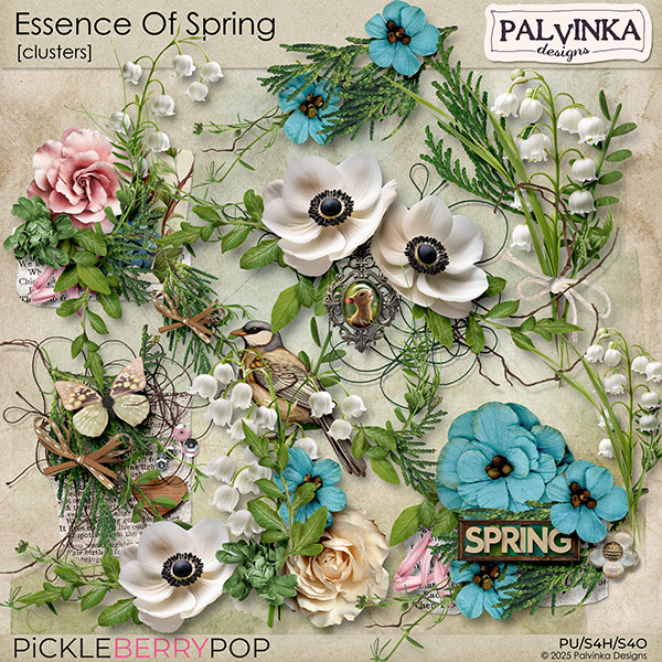 Essence Of Spring Clusters