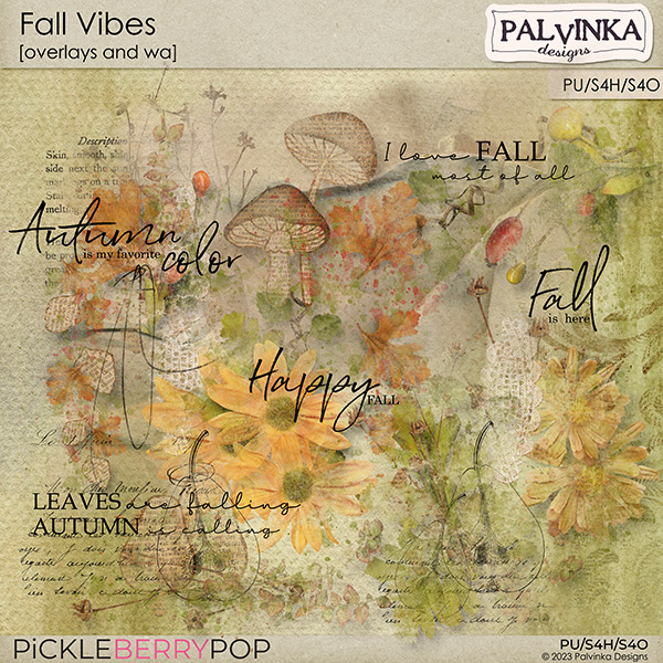 Fall Vibes Overlays and WA