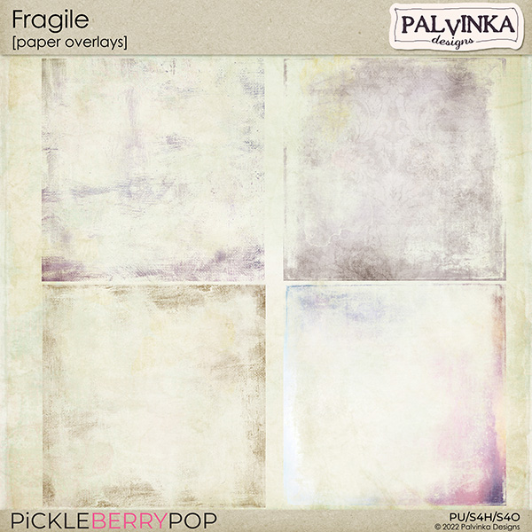 Fragile Paper Overlays