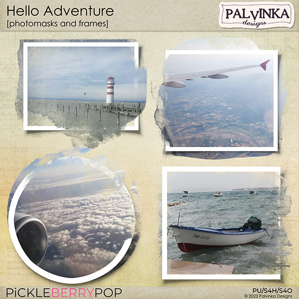 Hello Adventure Photomasks and Frames