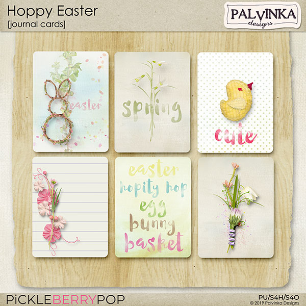 Hoppy Easter Journal Cards