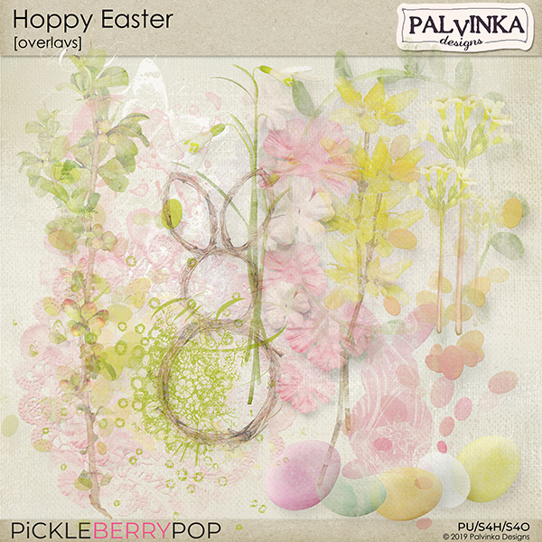 Hoppy Easter Overlays