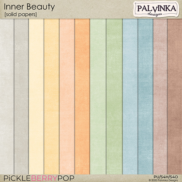 Inner Beauty Solid Papers