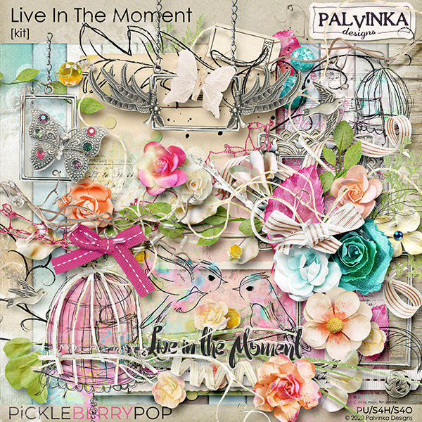 Live In The Moment Kit and Alpha